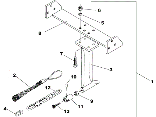 Wire/Tube Puller Attachment for Ryan Jr Sodcutter, (0)