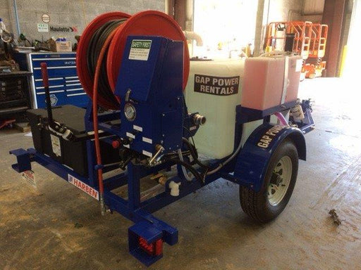 Rent a Trailer Sewer Jetter, 3000 PSI, 12gpm, Gas (1)