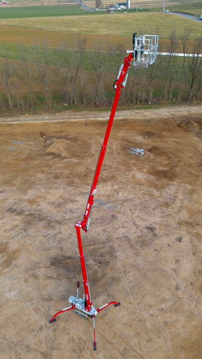 Rent a 89' Tracked Spider Lift, Teupen 89'