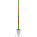 2826800 Manure Fork, 5 Tine w/Wood Handle