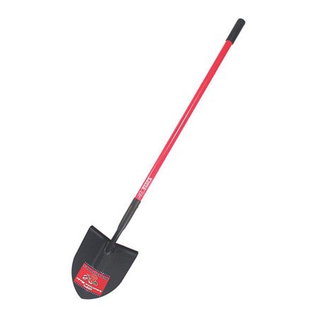 Rnd Pt Shovel Long FBG FLT Bk