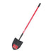 Rnd Pt Shovel Long FBG FLT Bk