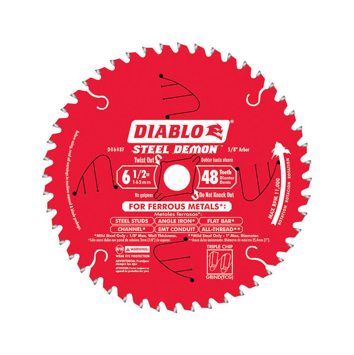 D0648CFX    BLADE SAW MTL-SS 48 TH 6-1/2IN