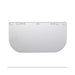 PETG Face Shield Window - Shape E - Unbound - Clear