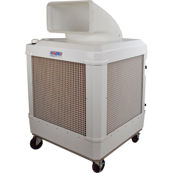 Rent an Evaporative Cooling Fan (not air conditioner)
