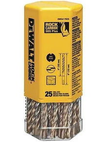 SDS + Full Head Carbide Masonry Drill Bits (BULK 25)