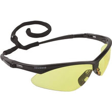 KleenGuard™ V30 Nemesis™ Safety Glasses (25659), Amber/Yellow Lenses, Black Frame, Unisex Eyewear for Men and Women (12 Pairs/Case)