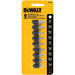 9 PC HEX BIT TIP SET