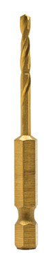 DEWALT Impact Ready Titanium Nitride Coated Drill Bit, 5/32"