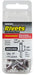 FPC42AB  RIVET 1/8X1/8IN SHRT BRN ALUM