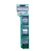 Metabo HPT Hitachi Battery Mounts   6 Pack Green