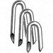 1 1/4" EG Fence Staples - 1lb