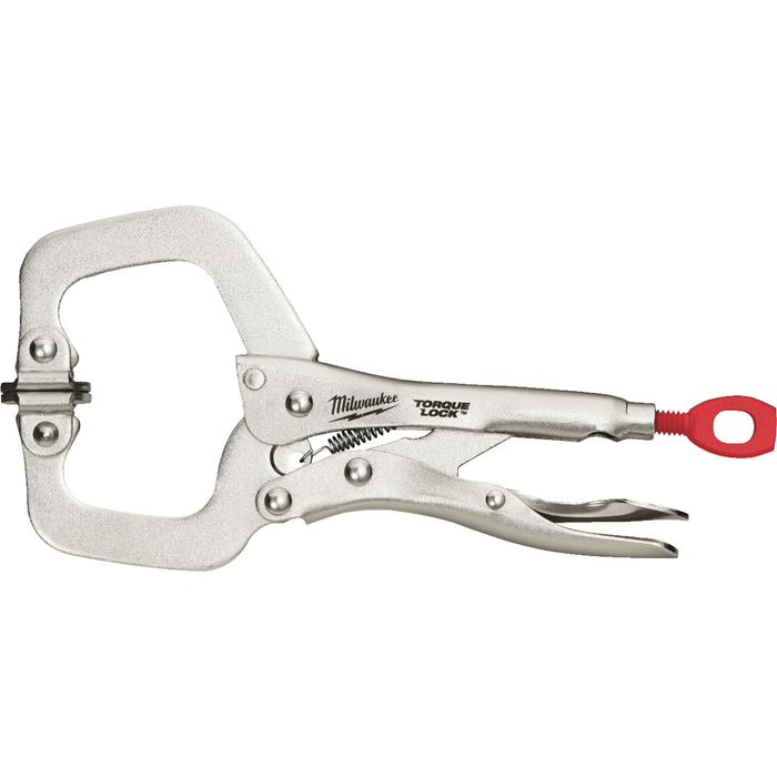 6 Inch TORQUE LOCK™ Locking C-Clamp With Swivel Jaws