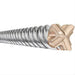 5/8" x 11" x 16"  4 Cutter Spline Shank Rotary Ham