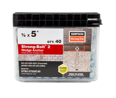 Strong-Bolt® 2 — 3/8 in. x 5 in. Wedge Anchor (50-Qty)