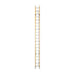 T6240-2GS Fiberglass Extention Ladaer, Glidesafe, 40'