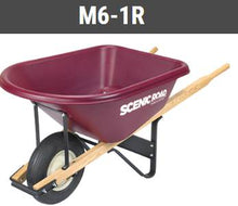 Scenic Road Wheelbarrow- 6 Cu Ft - Poly - 1 Rib Tire (0)