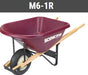 Scenic Road Wheelbarrow- 6 Cu Ft - Poly - 1 Rib Tire (0)