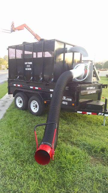 Leaf Vacuum Dump Trailer, 12yd³ Capacity (1)