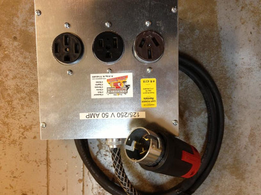 Electrical Adapter Box Rental, 50A, 240V (0)