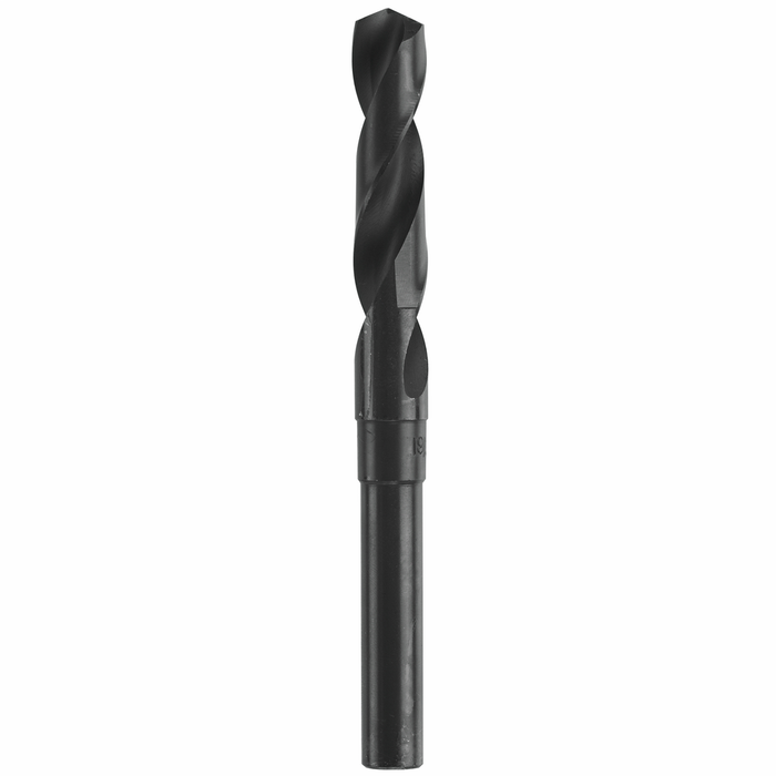 9/16 In. x 6 In. Fractional Reduced Shank Black Oxide Drill Bit