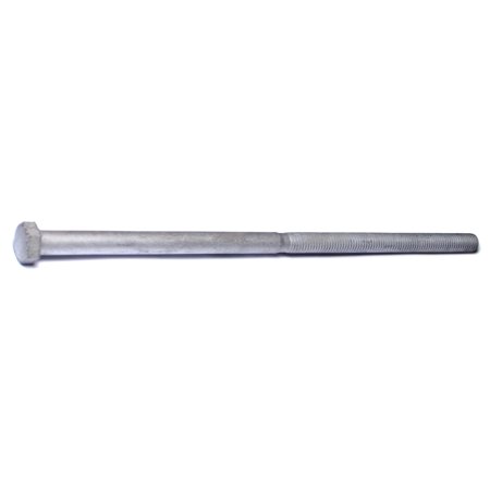 1/2-13 x 12 Galv Coarse Hex Bolt Grade 2  Box/25