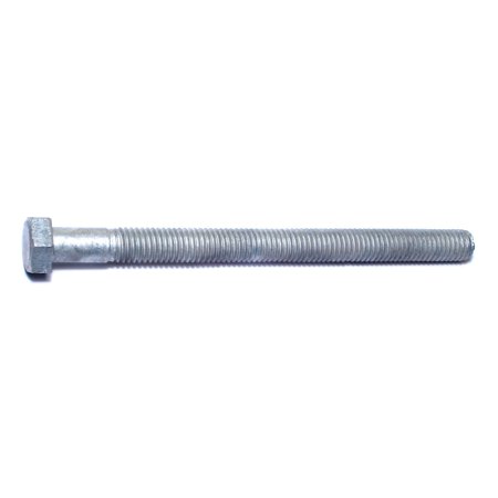 1/2-13 x 6-1/2 Galv Course Hex Bolt, Grd 2, Box/25