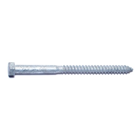 3/8 x 5-1/2 Hex Lag Screws - Galvanized  Box/50