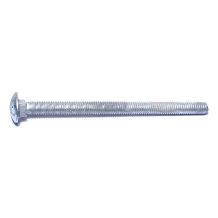 3/8-16 x 5-1/2 Carriage Bolts - Galvanized  Box/50