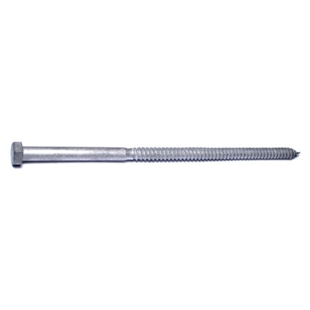 1/2 x 12 Hex Lag Screws - Galvanized  Box/25