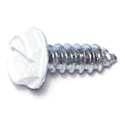 7 x 1/2 Gutter Screw White