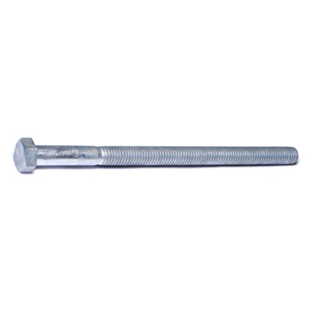 1/2-13 x 8 Galv Coarse Hex Bolt Grade 2  Box/25