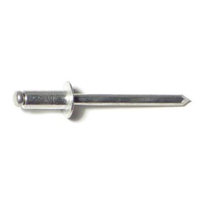 3/16" X 1/8" X1/4"  Aluminum Rivets