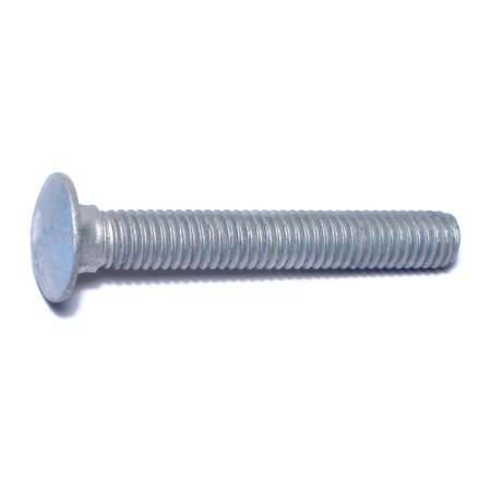 3/8-16 x 2-1/2 Carriage Bolts - Galvanized  Box/50