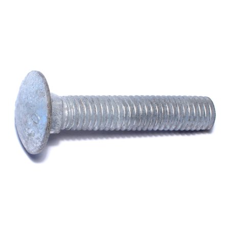 3/8-16 x 2 Carriage Bolts - Galvanized  Box/100
