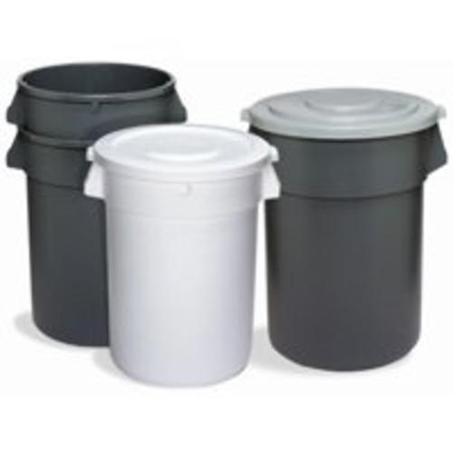 5500GY HUSKEE TRASH CAN 50GAL RND GREY