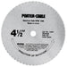 PORTER-CABLE 4-1/2-Inch Circular Saw Blade, Plywood Cutting, 120-Tooth