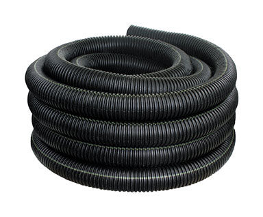 4X100 SGL WALL COR SLD HDPE PIPE