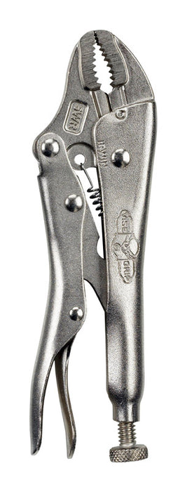 IRWIN Vise-Grip Locking Pliers With Wire Cutter, 5-Inch, Curved Jaw