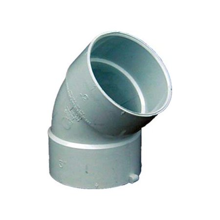 40640 PVC DRAIN 45DEG ELBOW 4""