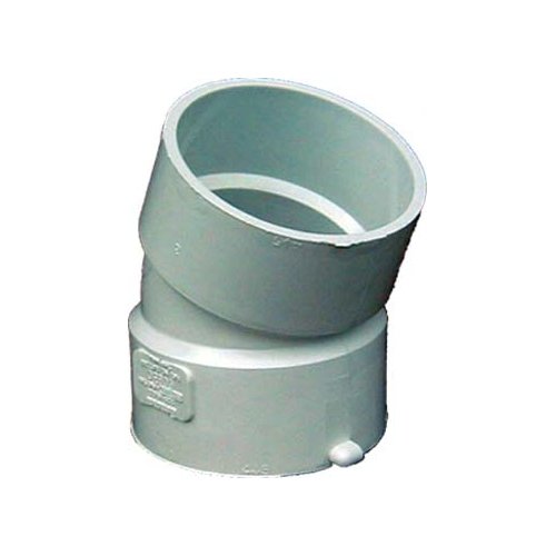 40840 PVC S&D 225DEG ELBOW 4"