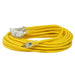 12/3 50' Yellow Jacket Cord, 3-way, w/ Lighted End