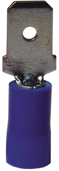 #16-#14 AWG (2 mm²) Vinyl-Insulated Disconnect (0.25" Tab) - Male