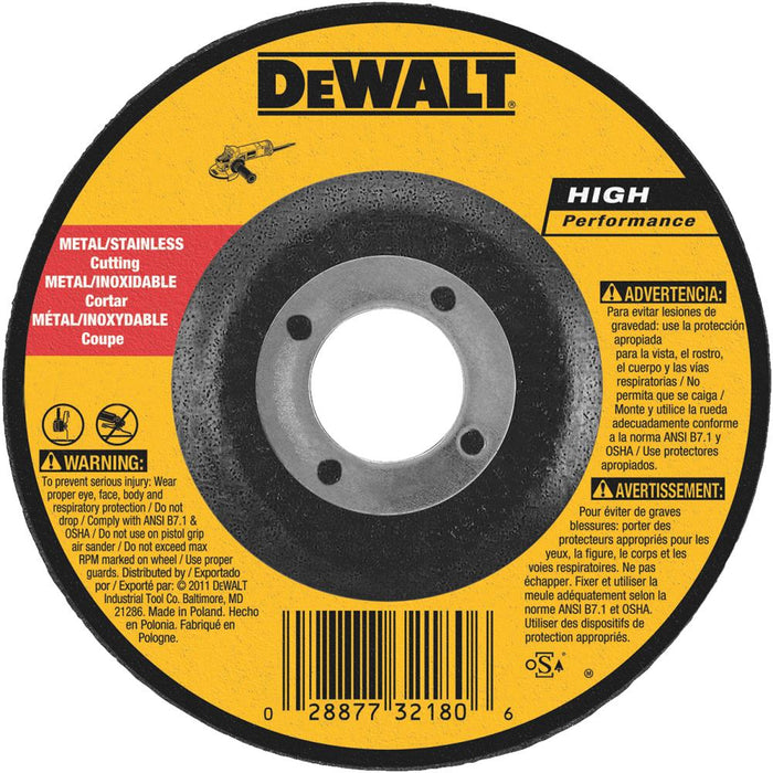 4" x 045" x 5/8"  Thin Cutting Wheel DCW