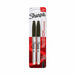 2PK FINE BLK SHARPIE MARKER