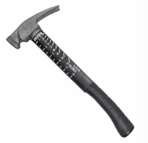 16 oz Boss Smooth Face Fiberglass Handle Hammer