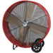 FAN BARREL 1/3HP 36IN RED ***out of stock for 2025***