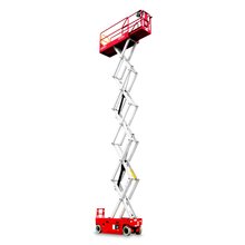 32' Narrow Scissors Lift Rental - Battery Powered