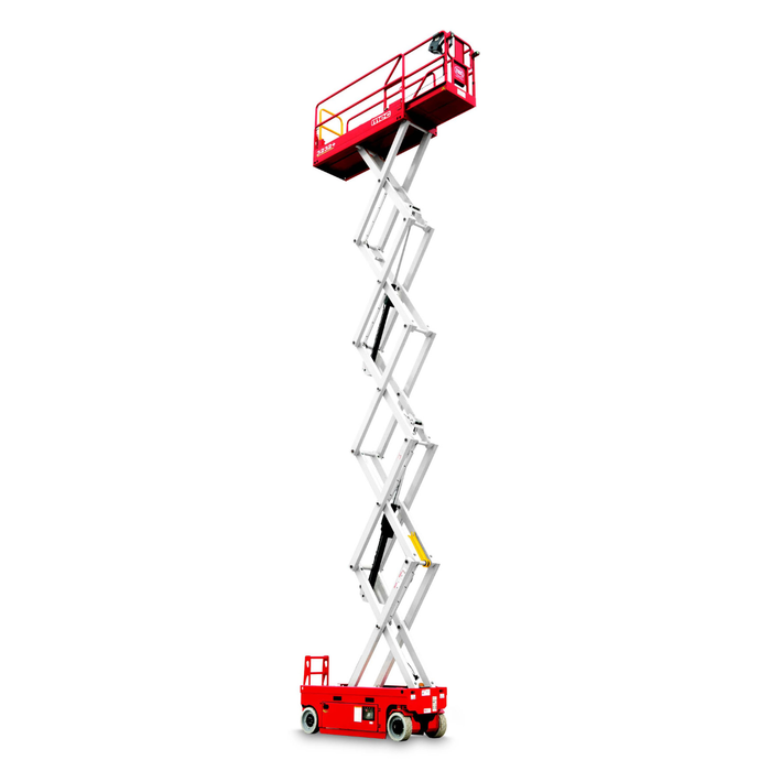32' Narrow Scissors Lift Rental - Battery Powered