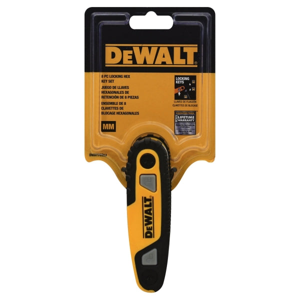 DEWALT Folding / Locking Hex Key Sets 8pc.